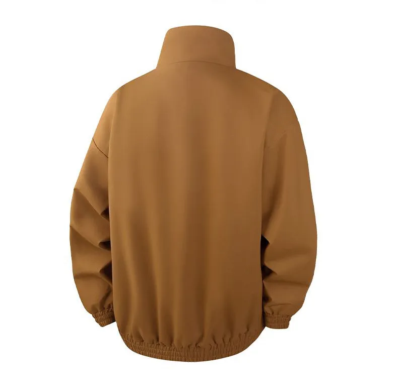 Solid Stain-Resistant Rain Coat for Easy-to-Clean Casual Wear