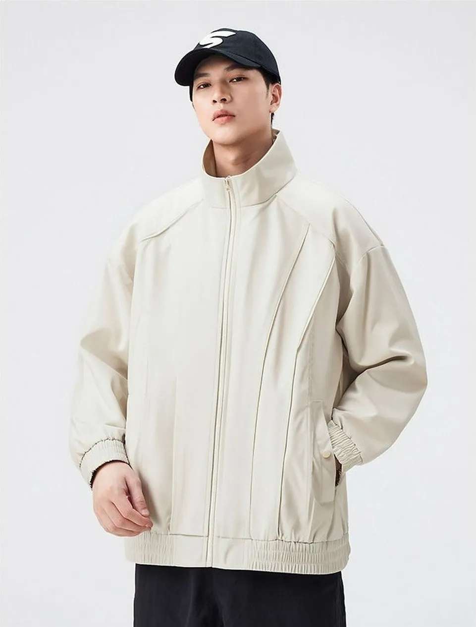 Solid Stain-Resistant Rain Coat for Easy-to-Clean Casual Wear