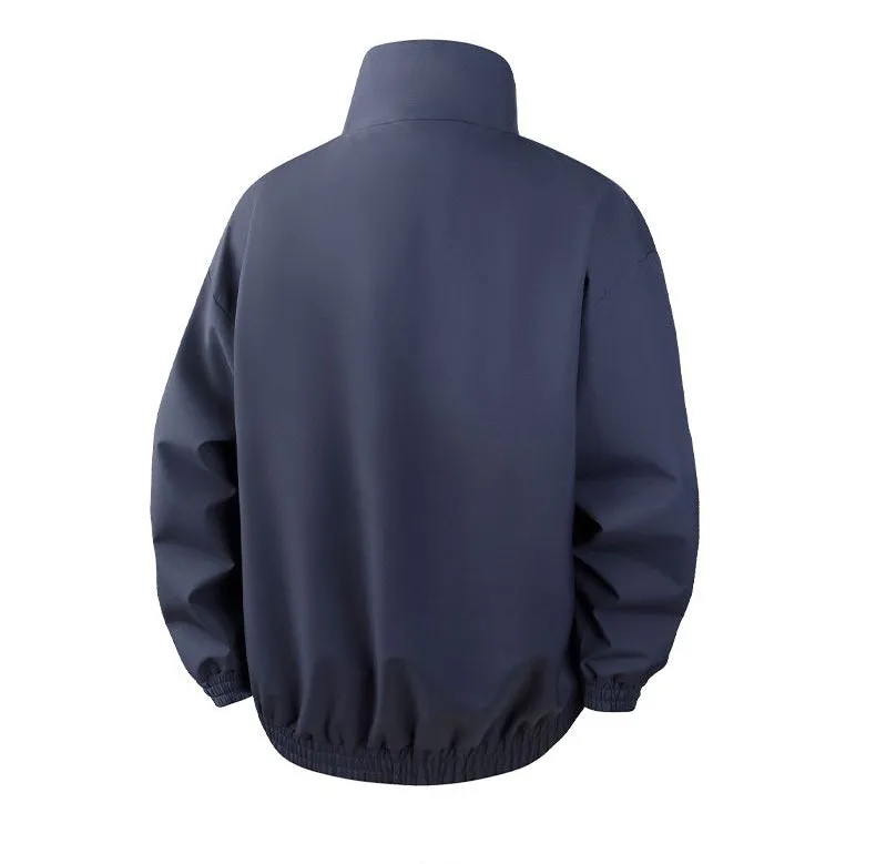 Solid Stain-Resistant Rain Coat for Easy-to-Clean Casual Wear