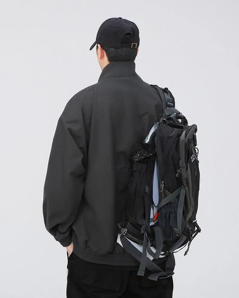 Solid Stain-Resistant Rain Coat for Easy-to-Clean Casual Wear