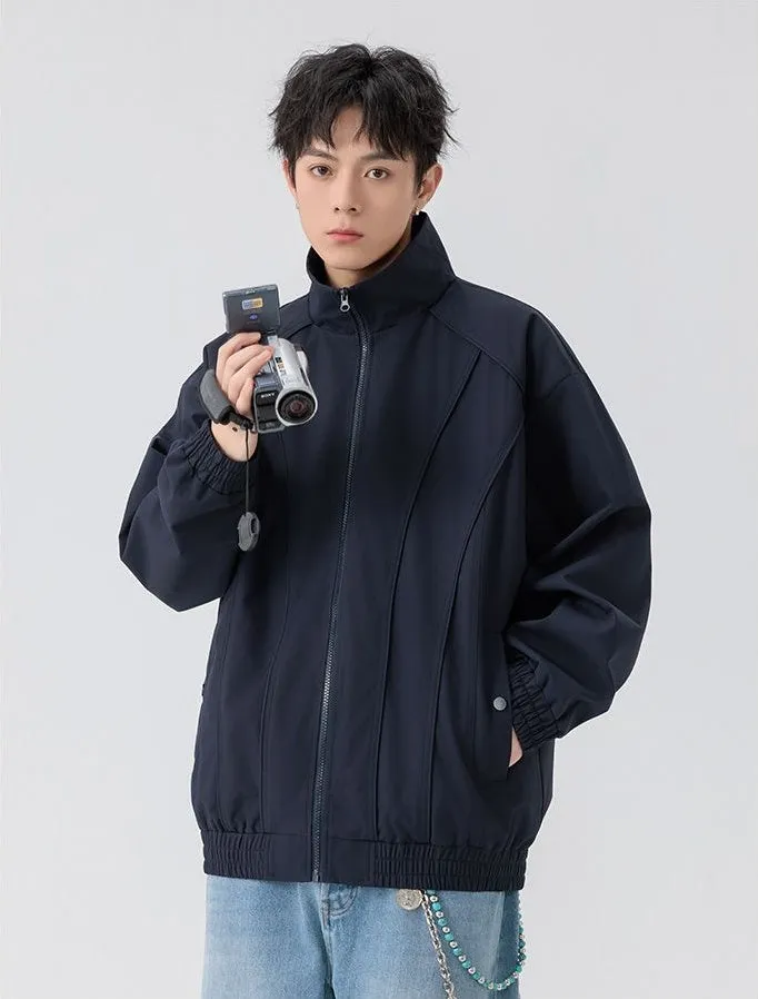 Solid Stain-Resistant Rain Coat for Easy-to-Clean Casual Wear