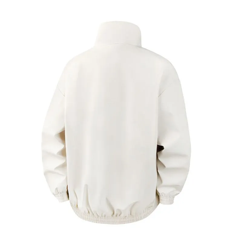 Solid Stain-Resistant Rain Coat for Easy-to-Clean Casual Wear