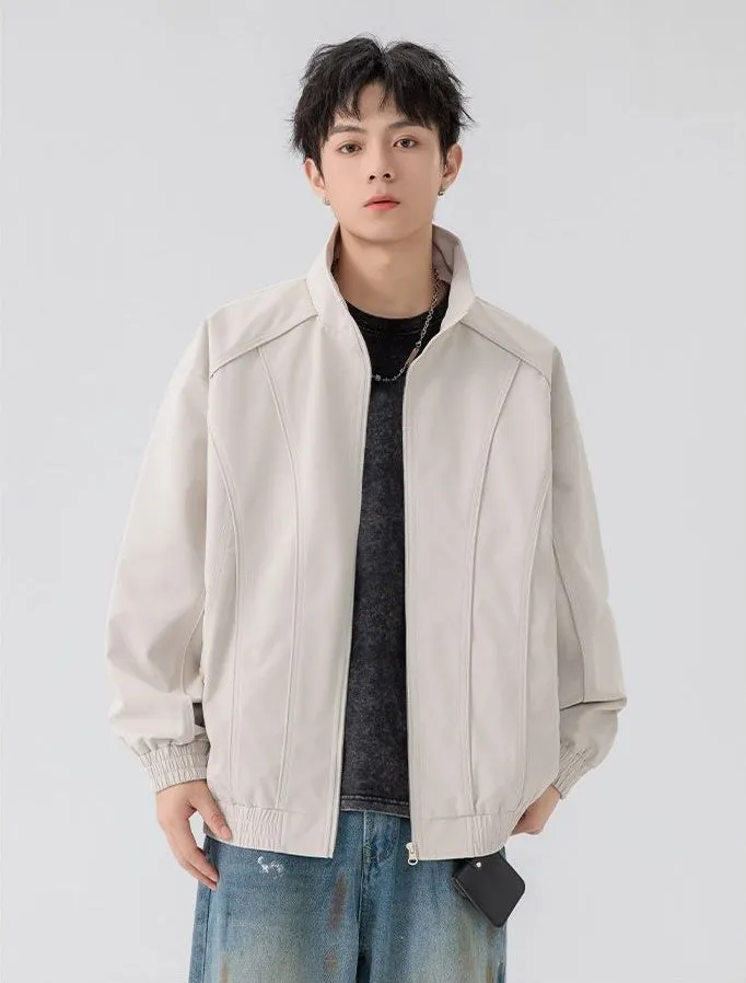 Solid Stain-Resistant Rain Coat for Easy-to-Clean Casual Wear