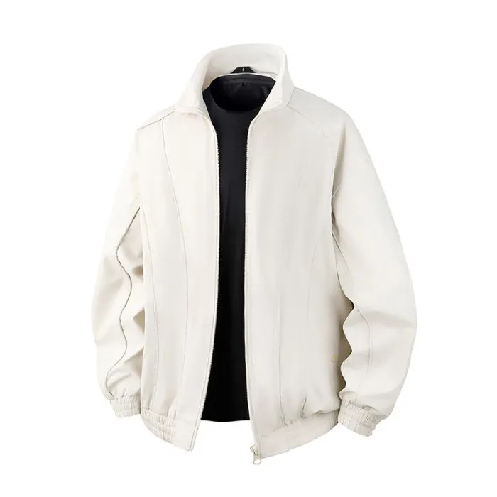 Solid Stain-Resistant Rain Coat for Easy-to-Clean Casual Wear