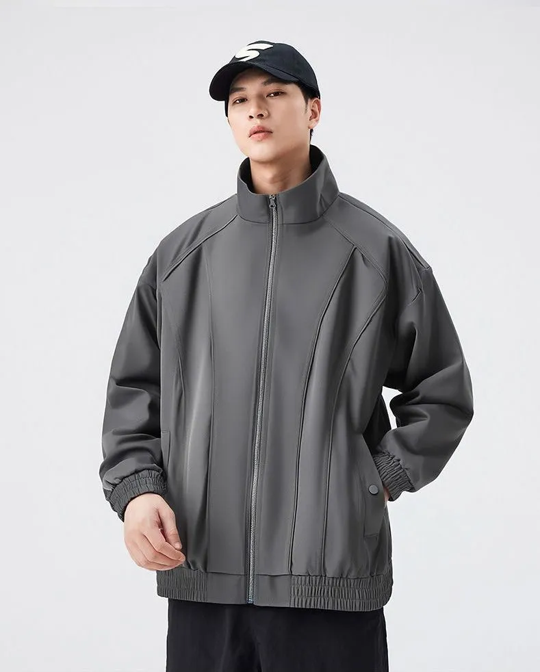 Solid Stain-Resistant Rain Coat for Easy-to-Clean Casual Wear