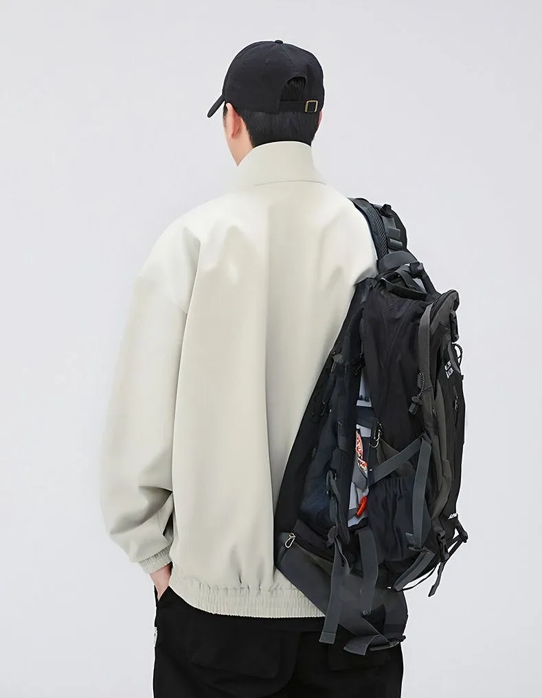 Solid Stain-Resistant Rain Coat for Easy-to-Clean Casual Wear