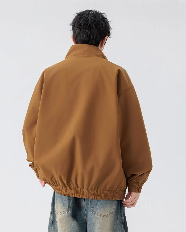 Solid Stain-Resistant Rain Coat for Easy-to-Clean Casual Wear