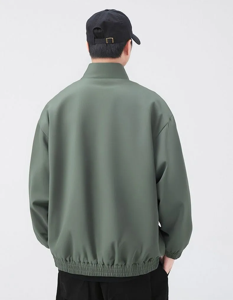 Solid Stain-Resistant Rain Coat for Easy-to-Clean Casual Wear