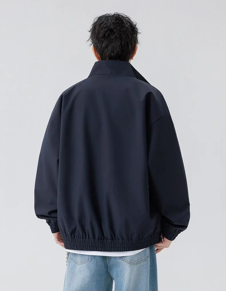 Solid Stain-Resistant Rain Coat for Easy-to-Clean Casual Wear