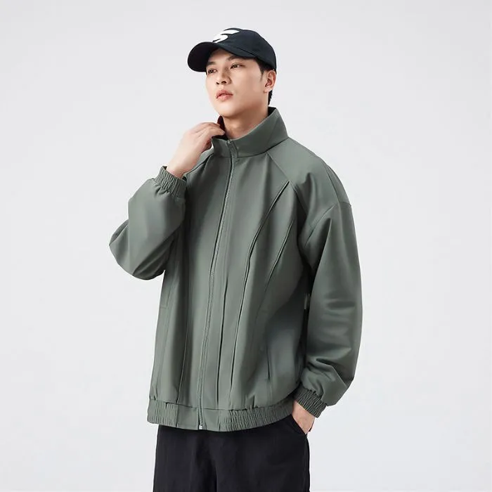 Solid Stain-Resistant Rain Coat for Easy-to-Clean Casual Wear