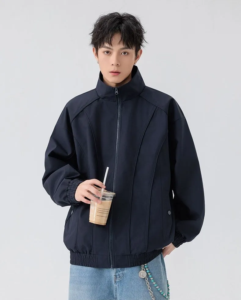 Solid Stain-Resistant Rain Coat for Easy-to-Clean Casual Wear