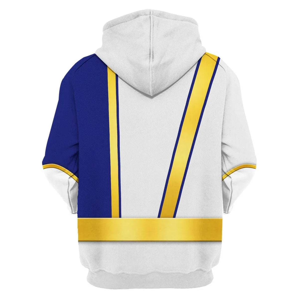 S.P.D White Ranger Hoodies Sweatshirt T-shirt Sweatpants Hawaiian Tracksuit PRHS06 HSQT4259