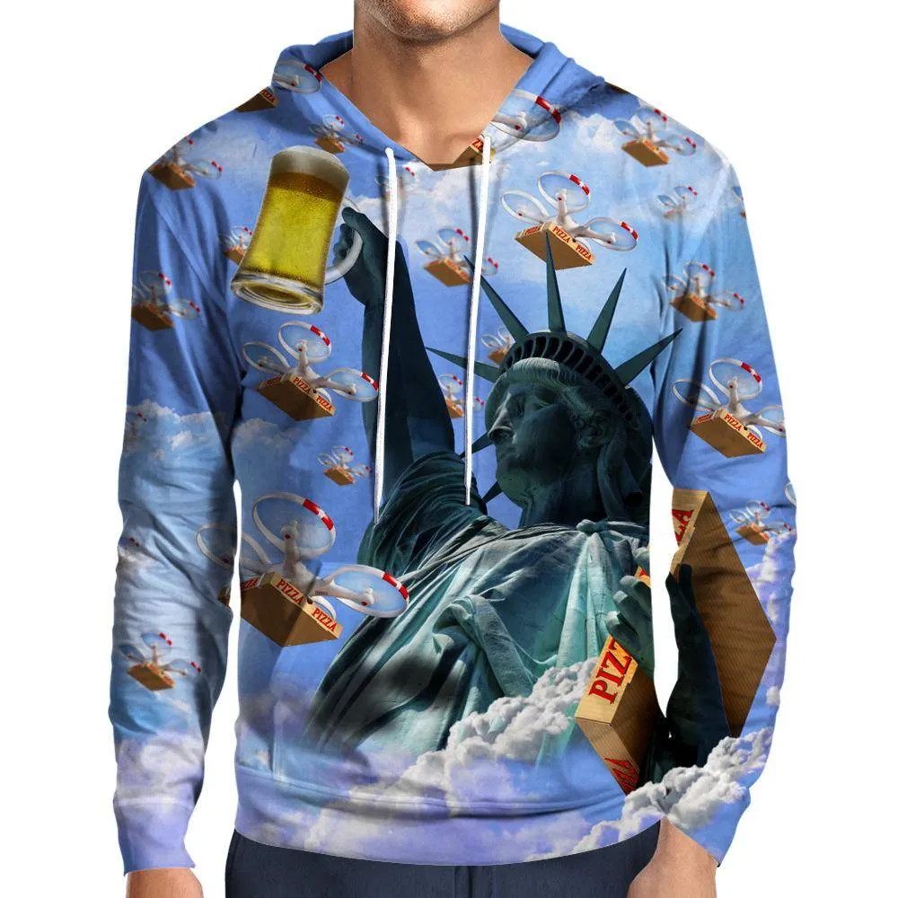 Statue Of Merica Hoodie