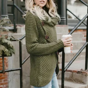 Stylish Millie Turtleneck: Modern, Asymmetrical Design