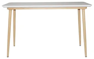 Sweden White & Oak Console Table