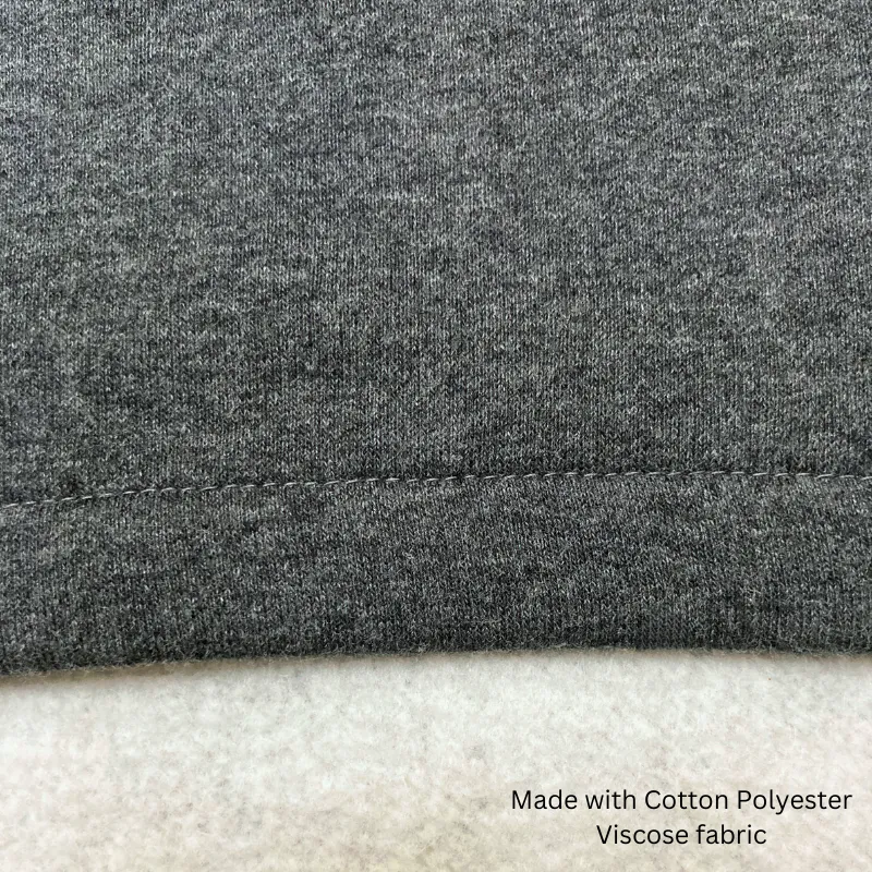 Tacking Point Stock Cotton Fleece Hoodie Dark Grey Marle