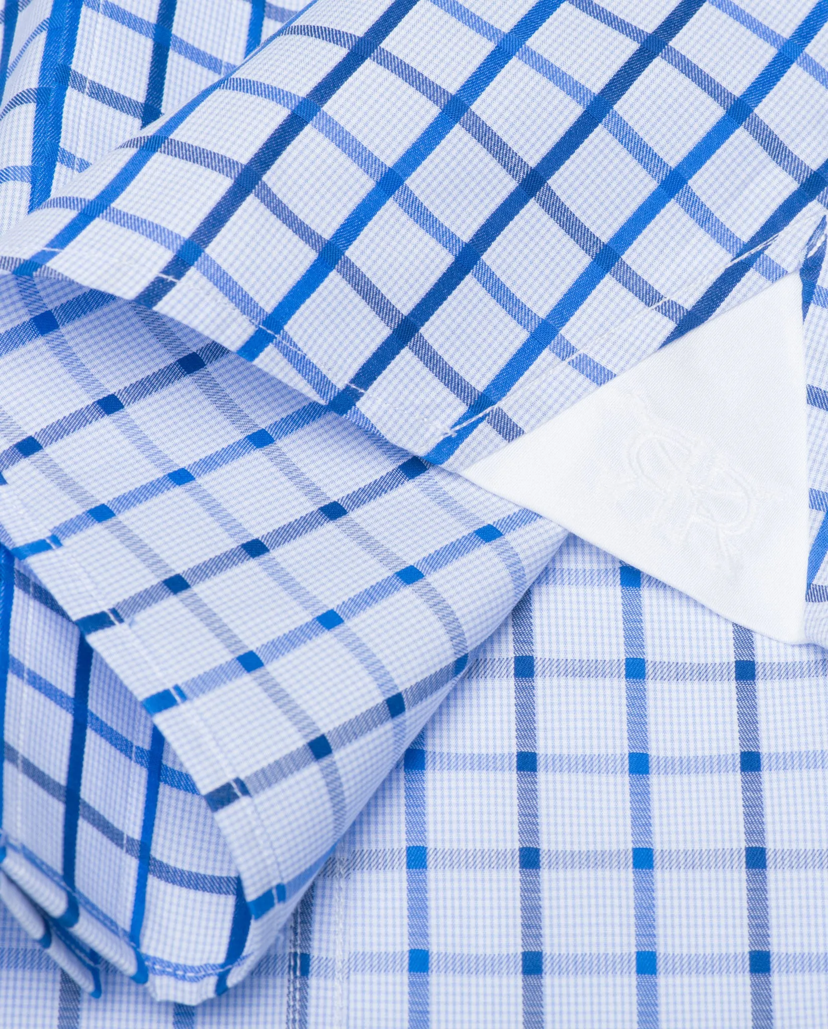 Tailored - Multi Blue Windowpane Check