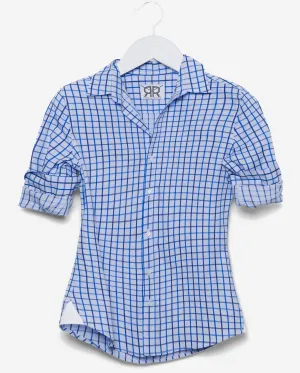 Tailored - Multi Blue Windowpane Check