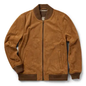 TAYLOR STITCH THE BOMBER JACKET IN SIERRA SUEDE