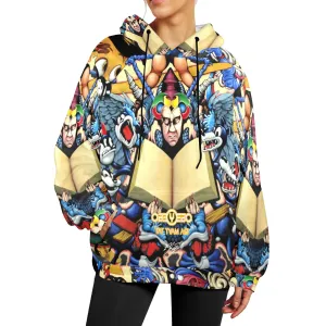 The Book Women's Flannel Hoodie