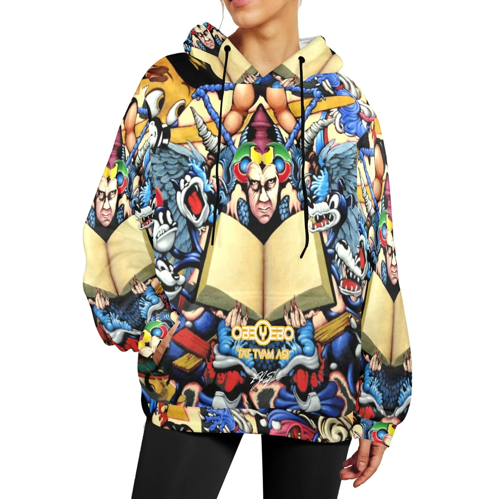 The Book Women's Flannel Hoodie
