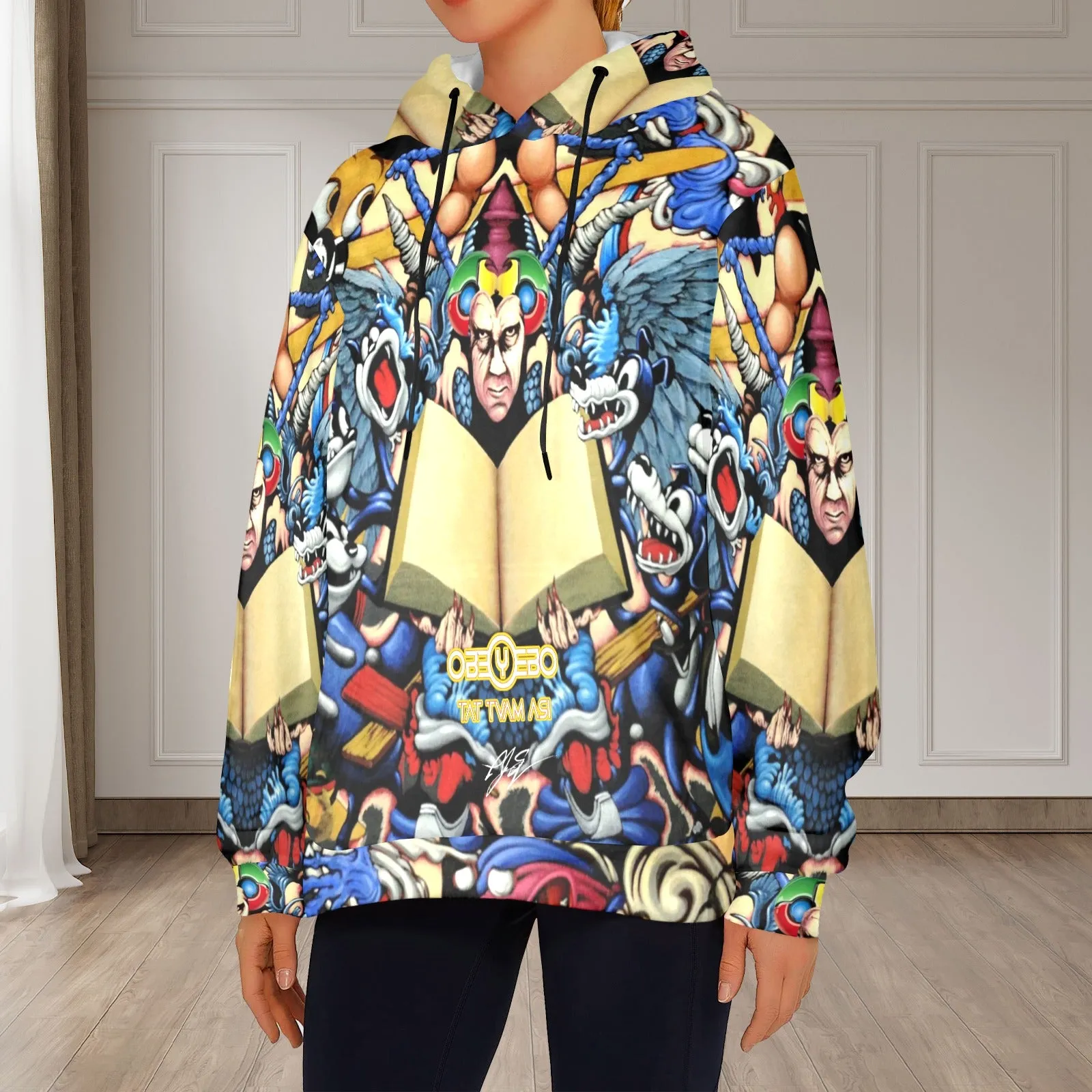 The Book Women's Flannel Hoodie