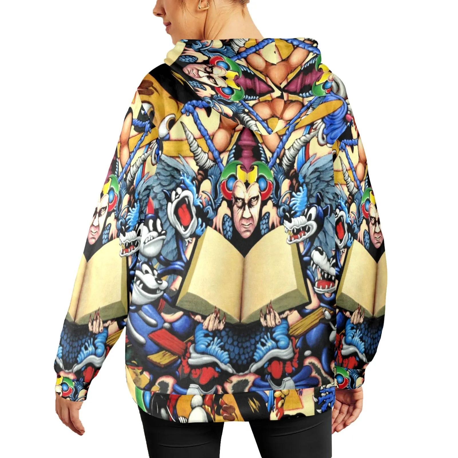 The Book Women's Flannel Hoodie