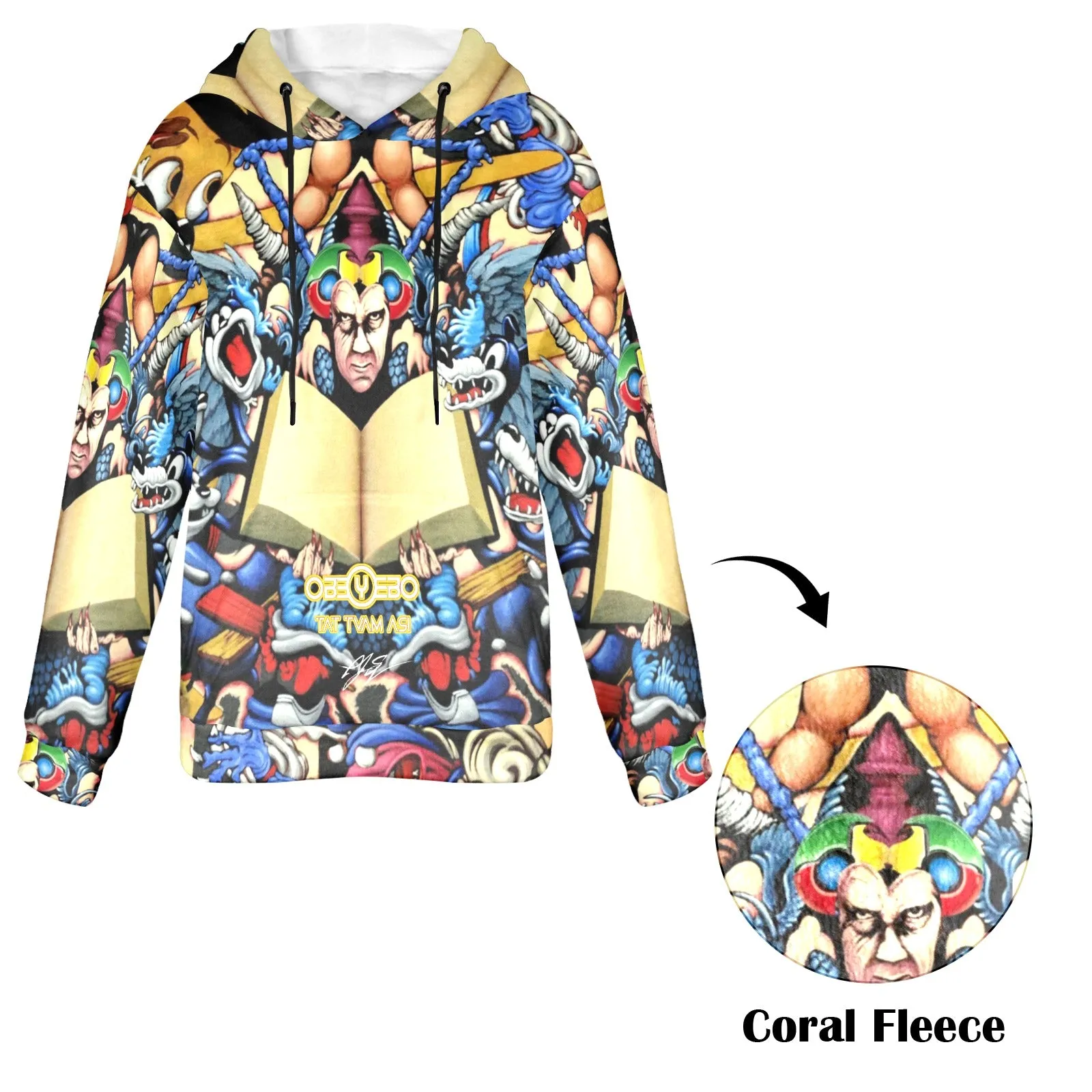 The Book Women's Flannel Hoodie