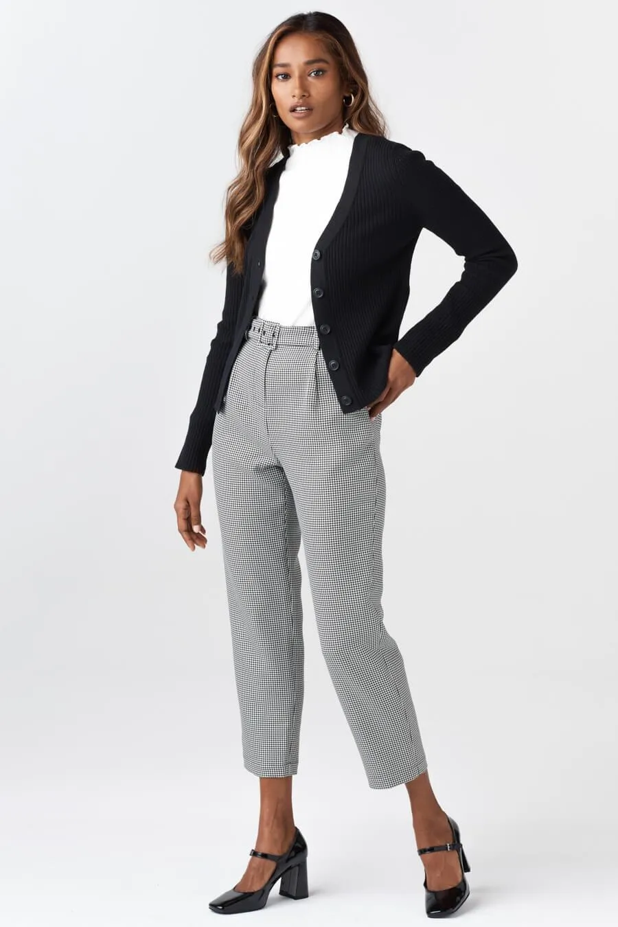 The Fitted Ribbed Cardigan