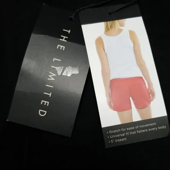The Limited Tailored Shorts Black Pockets Size 10