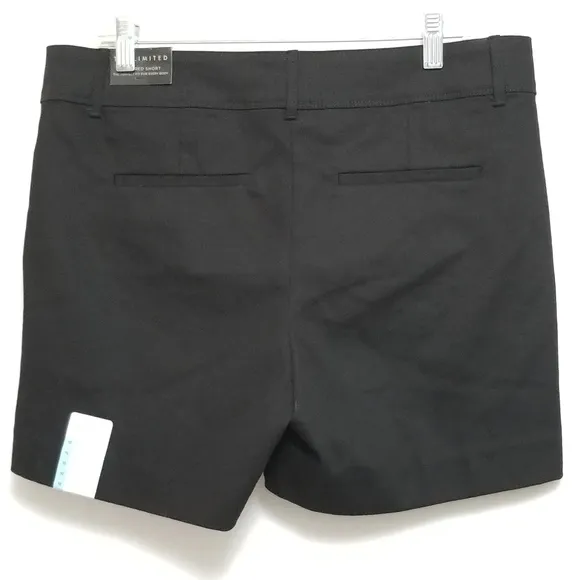 The Limited Tailored Shorts Black Pockets Size 10