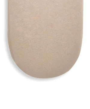 The Little Green Sheep Organic Moses Fitted Sheet in Truffle