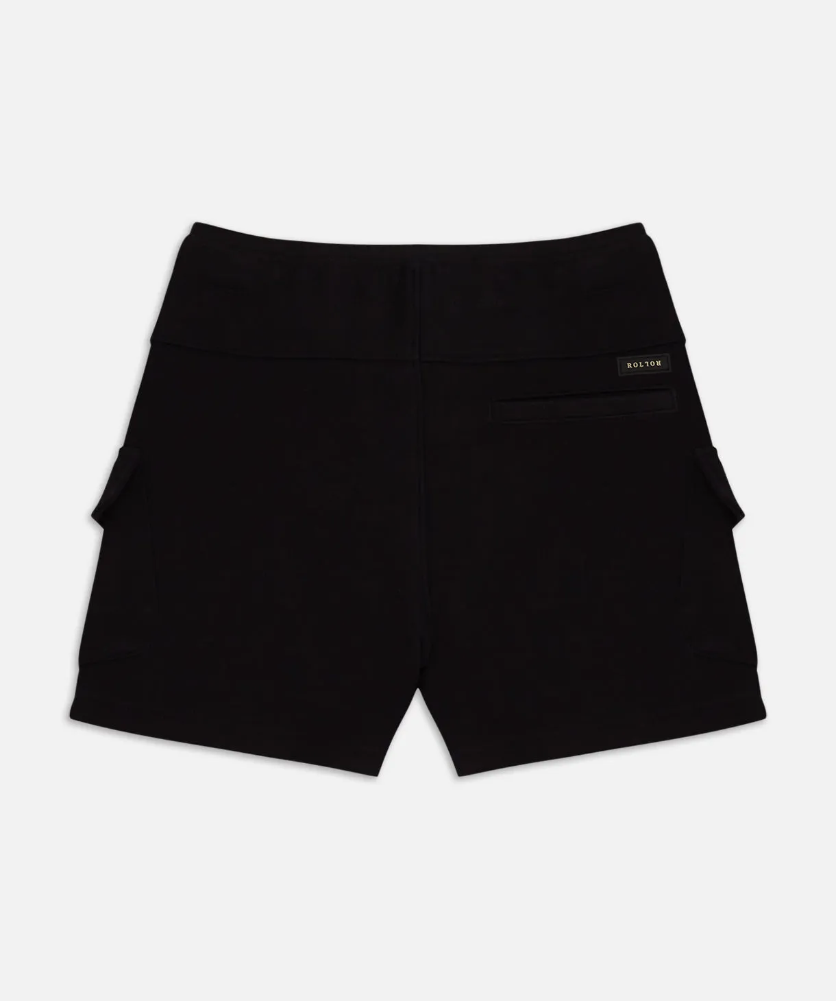 The Roler Romaine Track Short - Black
