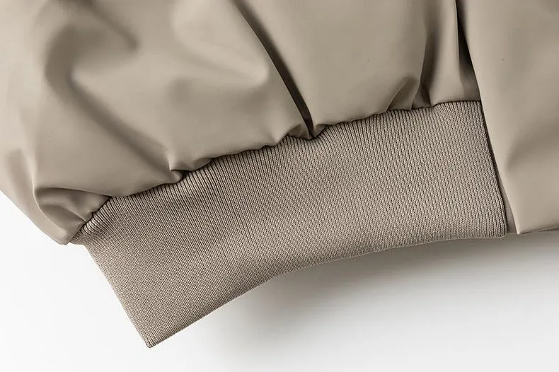 Thickened Quilted Puffer Jacket Stain-Resistant and Windproof