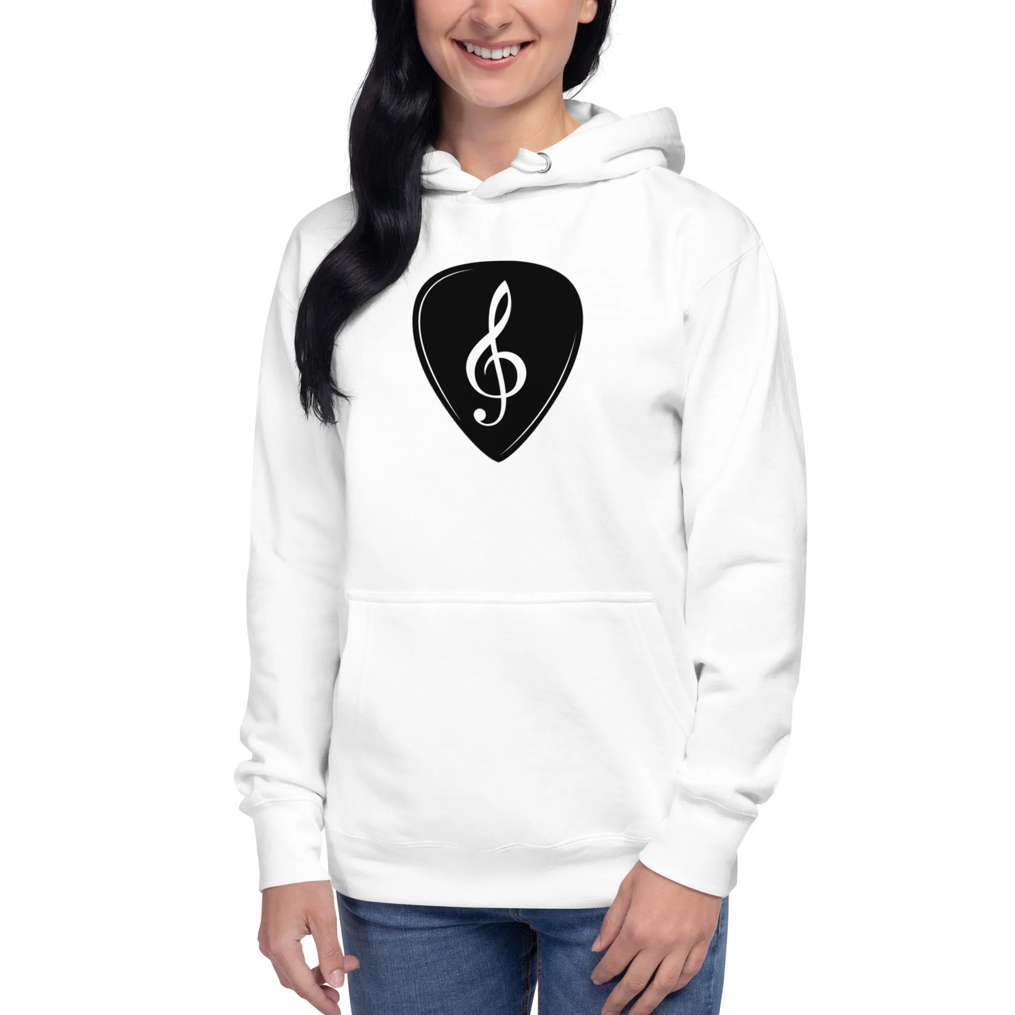 Treble Clef Pick Hoodie