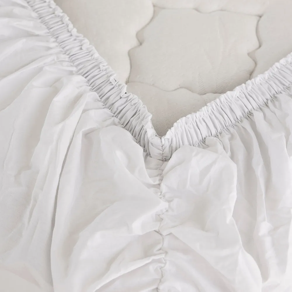 Tru Fit Sheet Set - White