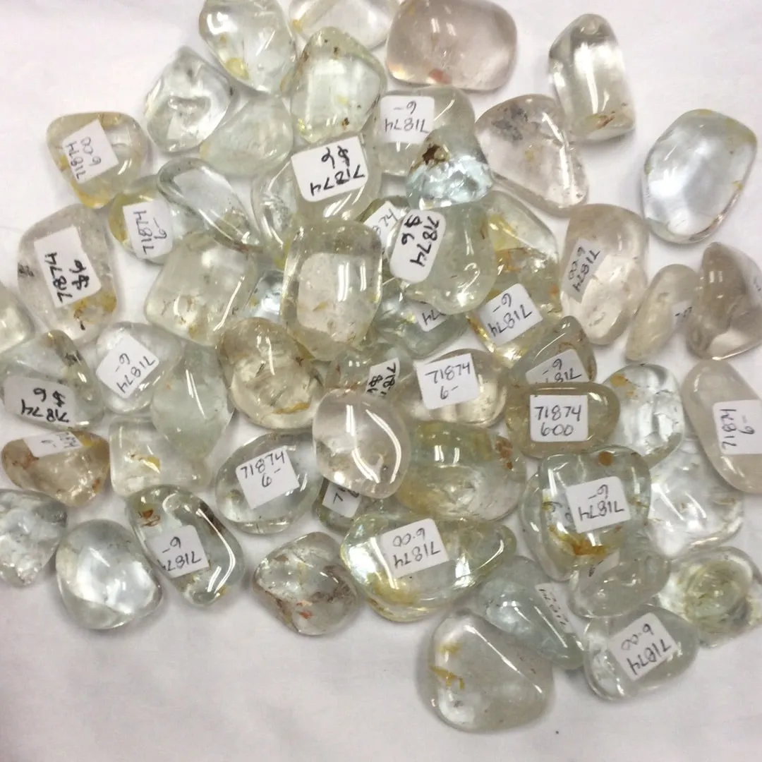 Tumbled Silver Topaz
