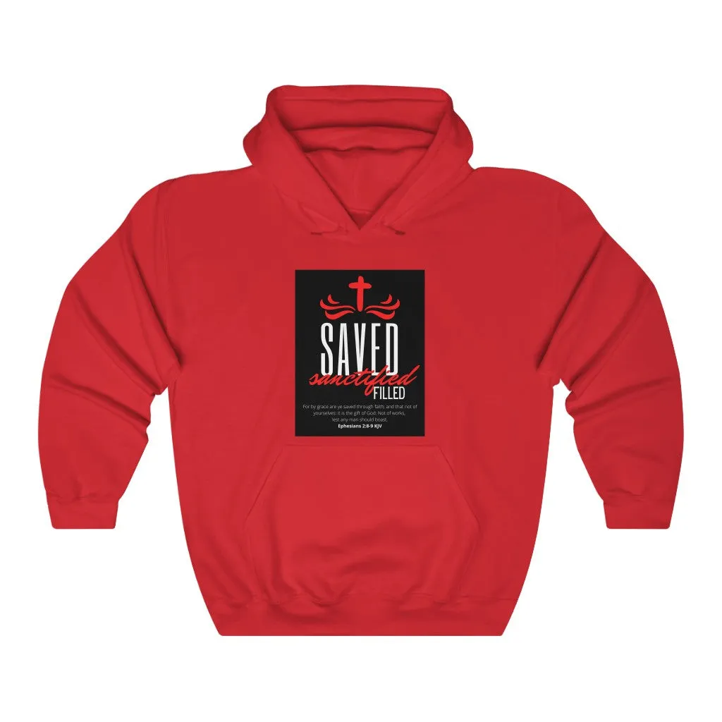 Unisex Heavy Blend™ Hooded Sweatshirt (Black Love Rocks Original - SAVED)
