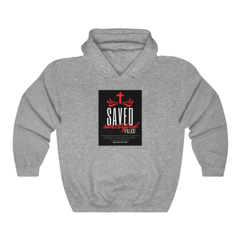 Unisex Heavy Blend™ Hooded Sweatshirt (Black Love Rocks Original - SAVED)
