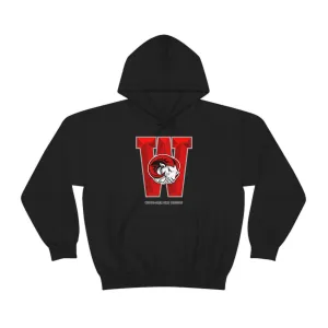 UNISEX HEAVY BLEND WSSU BIG W HOODIE