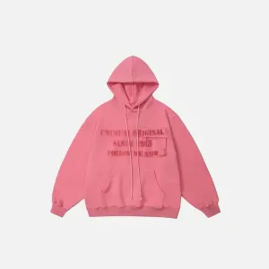 Unusual Y2K Pocket Hoodie for Comfort and Style