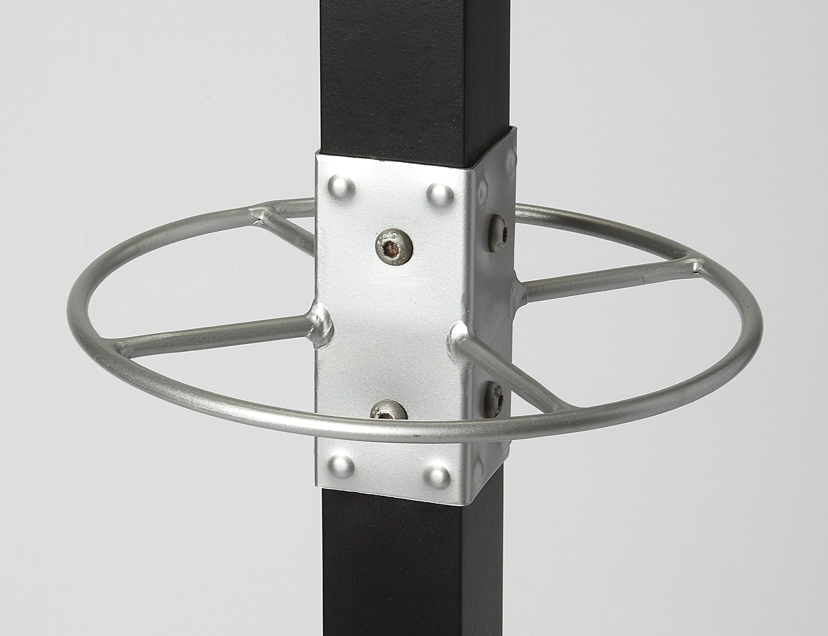 Updated Classic Black and Silver Coat Rack