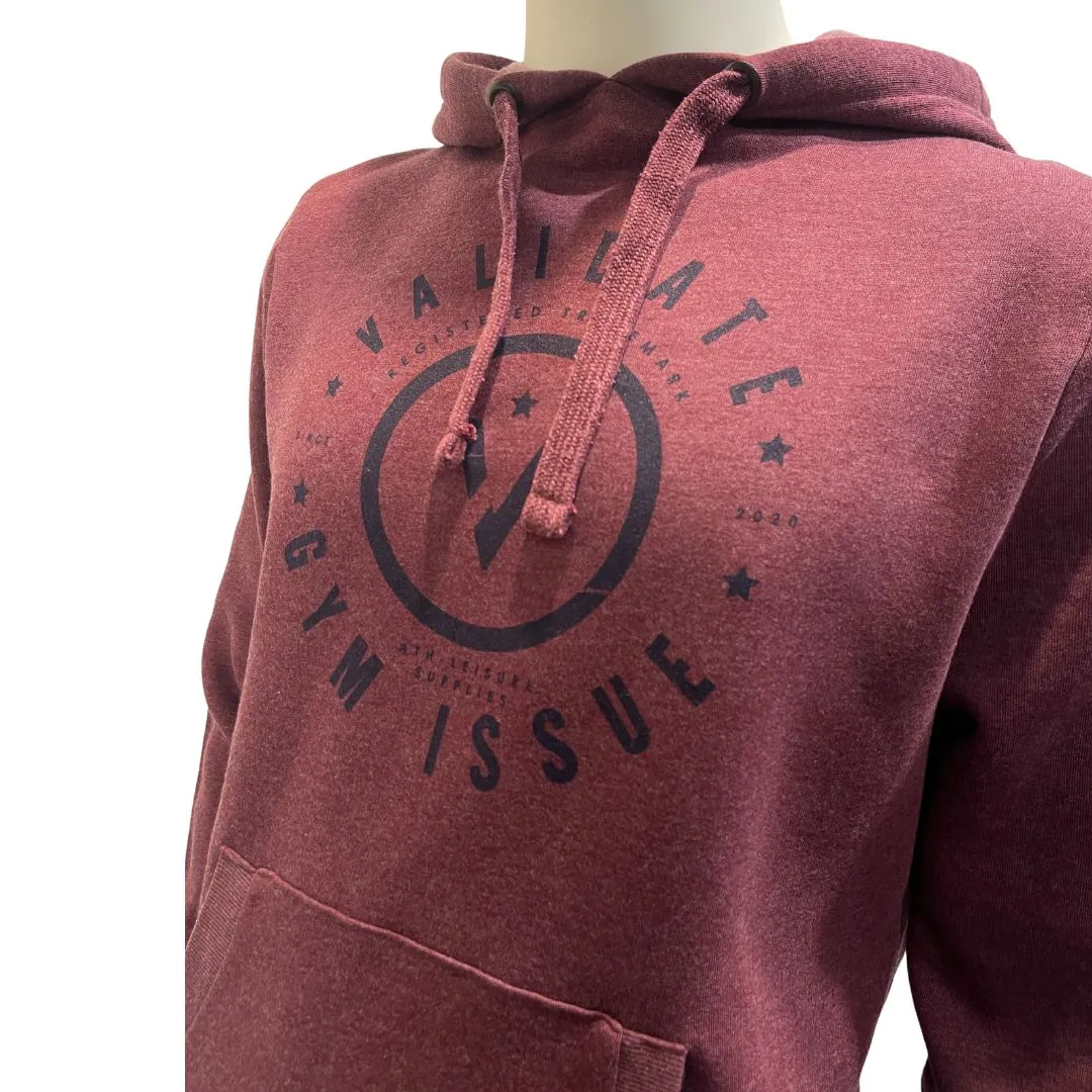 Validate Gym Issue Plum Marl Hoody