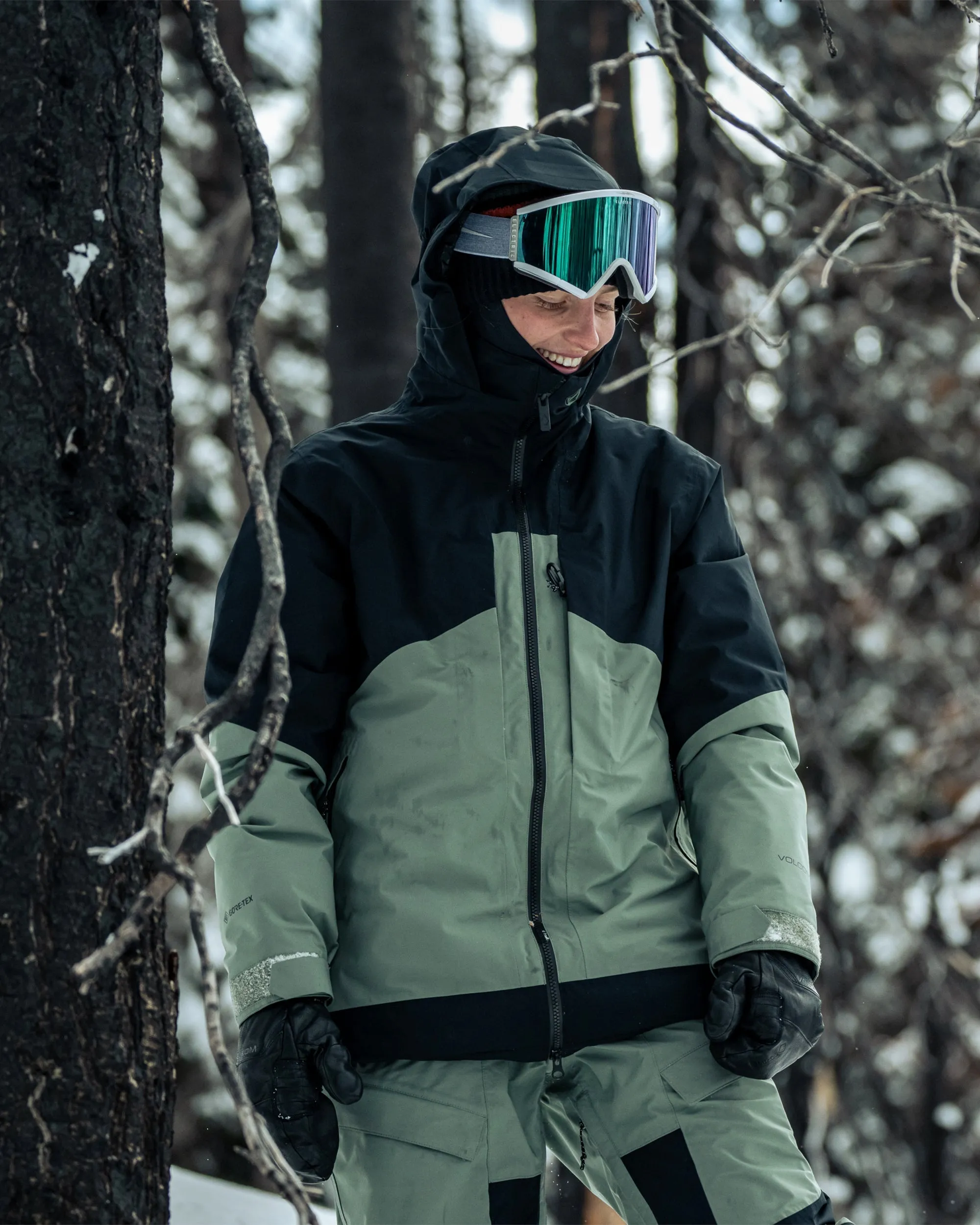 Veste At Stretch Gore-Tex - Lichen Green