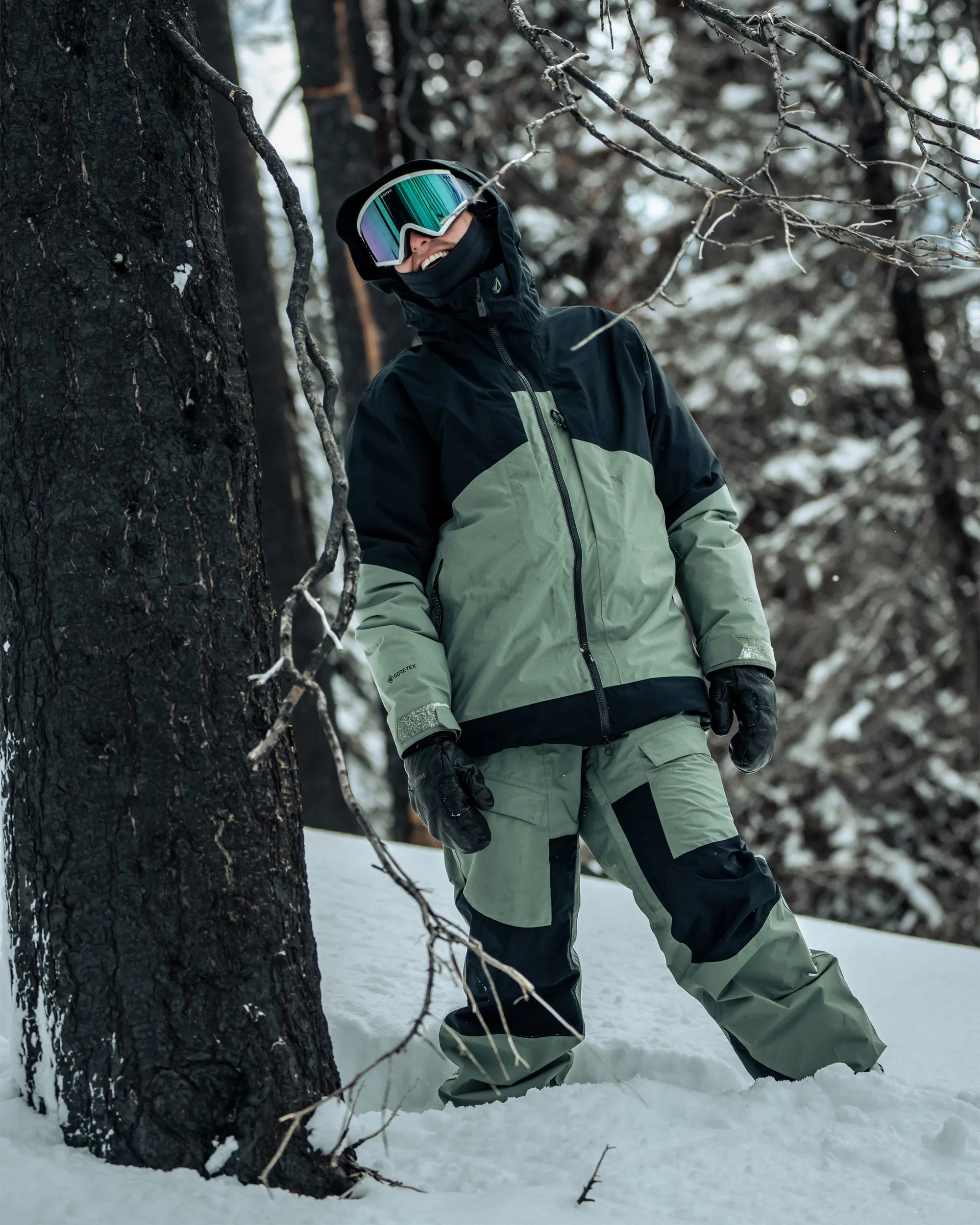 Veste At Stretch Gore-Tex - Lichen Green
