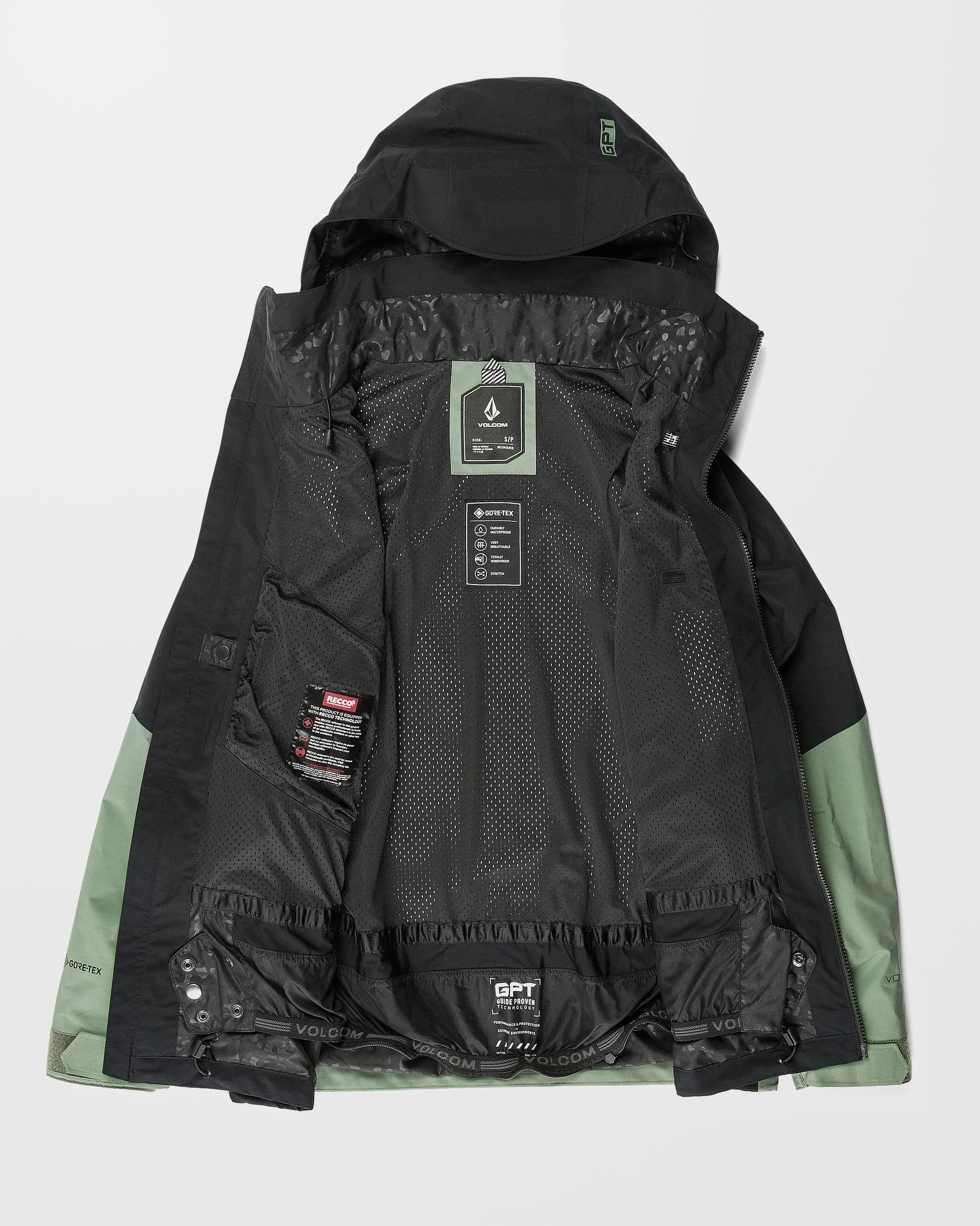 Veste At Stretch Gore-Tex - Lichen Green