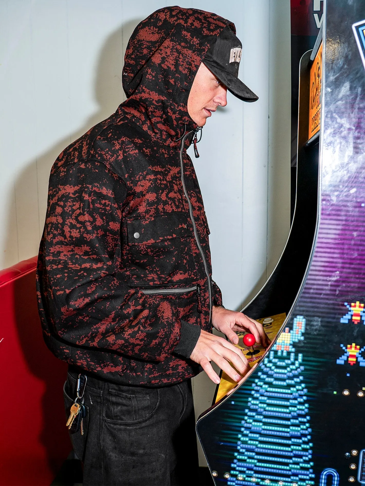 Veste Dustbox - MAROON CAMO