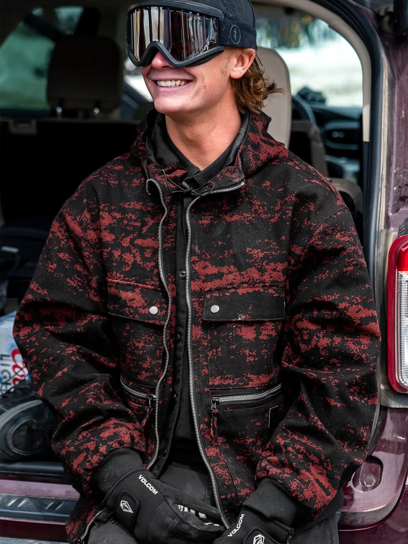 Veste Dustbox - MAROON CAMO