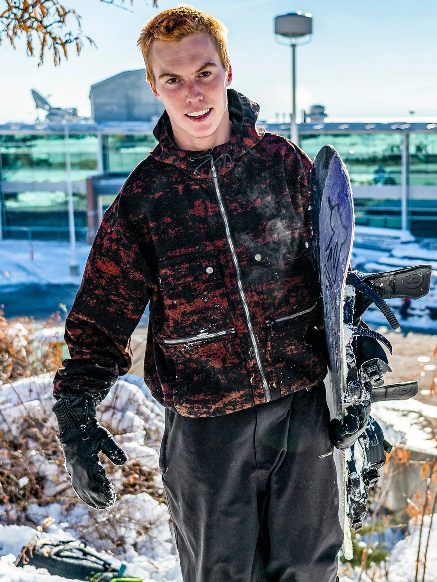 Veste Dustbox - MAROON CAMO