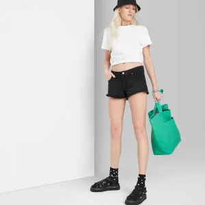 Wild Fable Women's Low-Rise Cheeky Jean Shorts